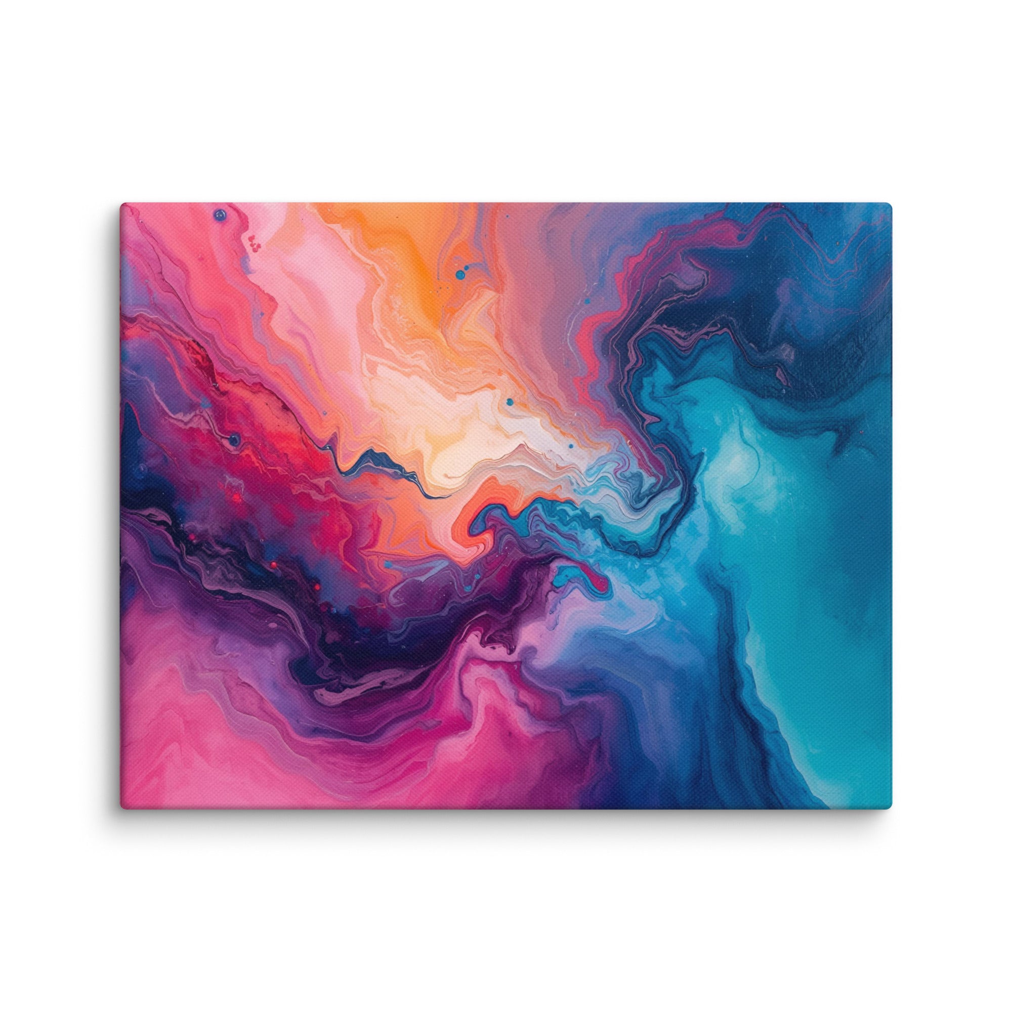 Vivid Abstract Canvas Print - Premium Fade Resistant 1.25 Inch Thick Art - Rosetta Creative Boutique